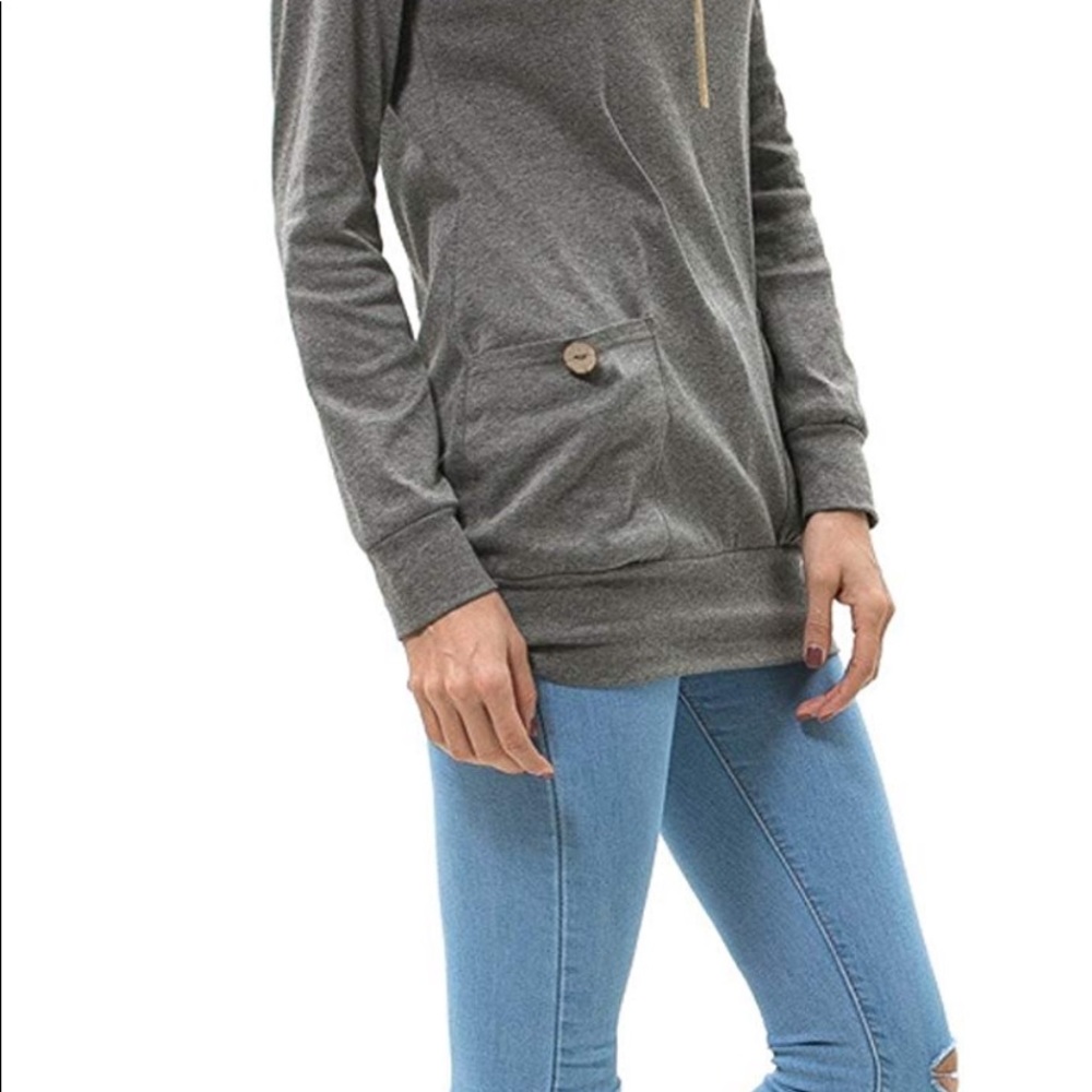 Women’s cowl neck tunic